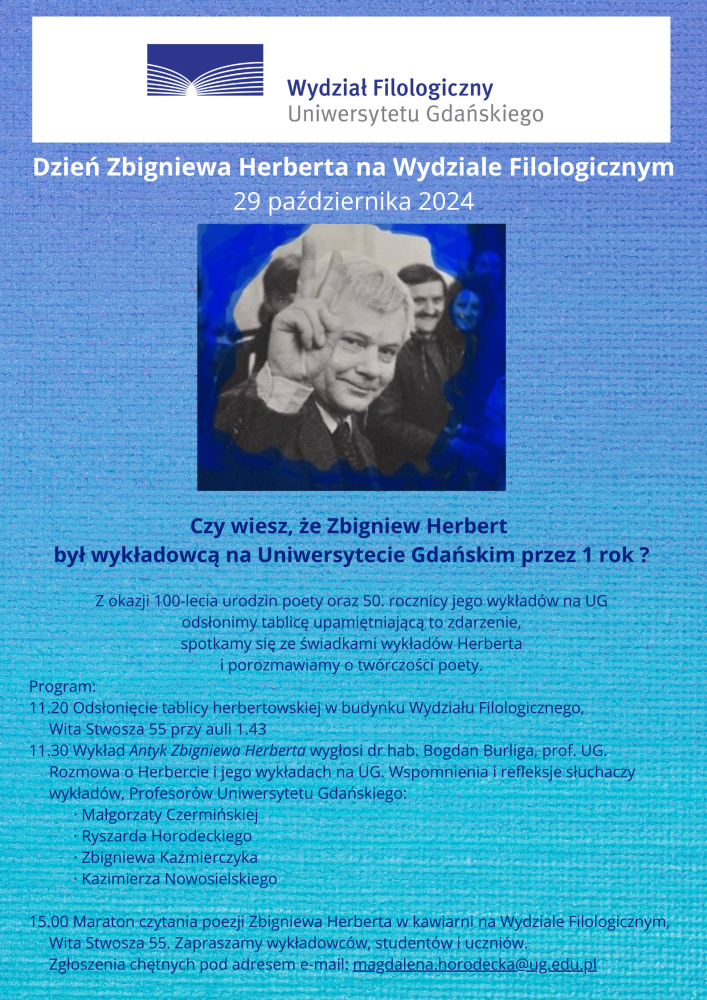 "osiągnąć myśl czystą" - wystawa w Bibliotece Humanistycznej UG