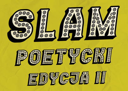 Slam poetycki w BUG plakat