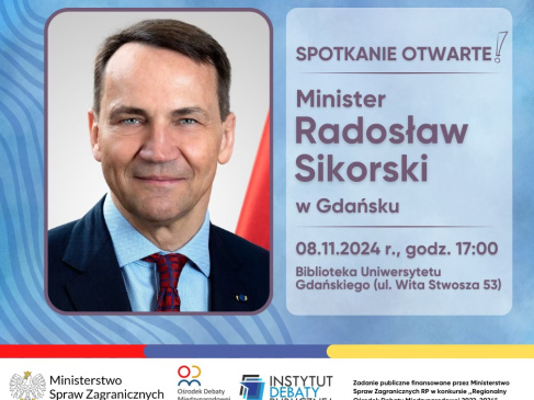 Spotkanie z Radosławem Sikorskim