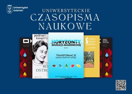 Uniwersyteckie czasopisma naukowe - baner reklamowy