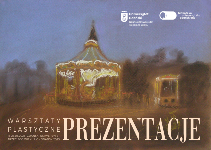 Wystawa prac uczestników warsztatów plastycznych Gdańskiego Uniwersytetu Trzeciego Wieku