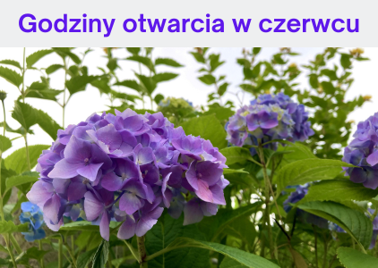 Czerwcowe godziny otwarcia BUG