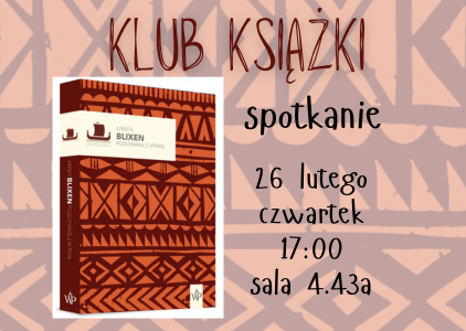 Pierwsze spotkanie Klubu Książki UGryź książkę w Nowym Roku 