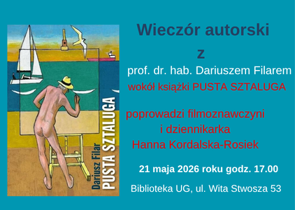 Grafika promująca książkę prof. dr. hab. Dariusza Filara