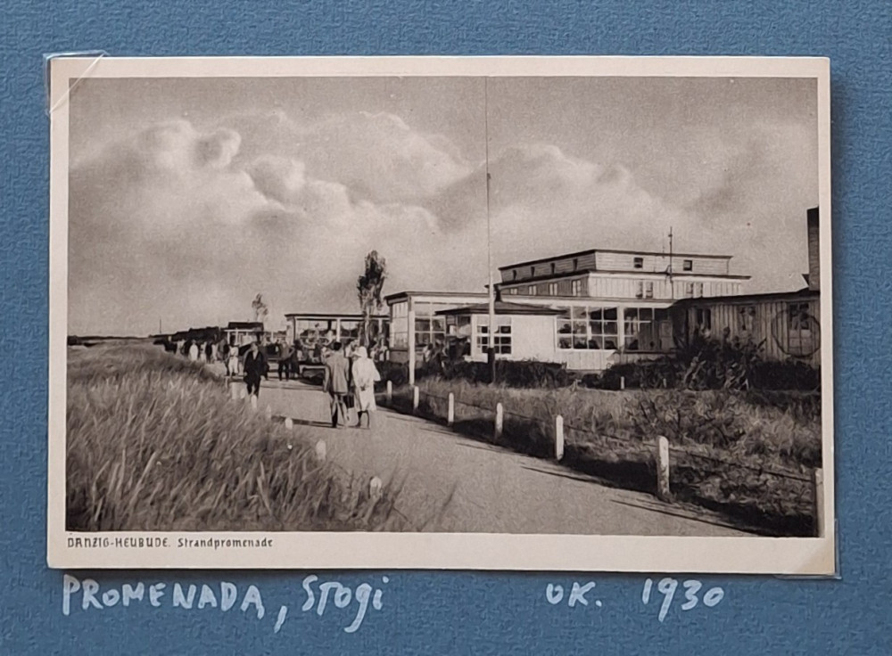 Nowe nabytki w Zbiorach Specjalnych BUG: XX-wieczna pocztówka; Promenada Stogi 1930 rok