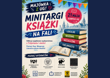 Minitargi Książki „Na Fali” podczas MAJÓWKI Z UG