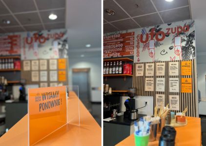 Bar Gruba Micha w Bibliotece Głównej UG 