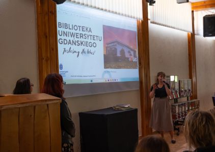 Prezentacja Biblioteki UG na Adapciaku 2026