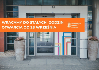 Wracamy do stałych godzin otwarcia!