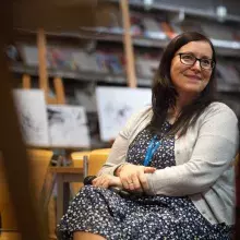 spotkanie autorskie Karoliny Żuk-Wieczorkiewicz w Bibliotece UG 8