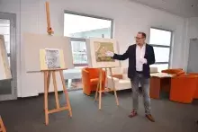 Międzynarodowy projektu CATALISI - wizyta w Bibliotece Głównej UG 