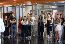 Tryptyk: Eros | Tanatos | Logos. Relacja z wernisażu wystawy i performance'u o cielesności 