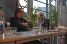 "Jerzy Szyłak - świat w obrazie". Relacja z wernisażu wystawy komiksów. 