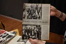 „Rzeczy Ulotne". Polska szkoła plakatu w Zbiorach Specjalnych Biblioteki UG - relacja z oprowadzania po wystawie