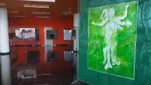 Obrazy ruchome. Wystawa prac Macieja Jarczyńskiego w Bibliotece Głównej UG. Fot. Maciej Jarczyński