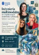 Spotkanie z autorkami monografii „Inżynieria multimodalna we współczesnym środowisku cyfrowym. Sektor rozrywki”