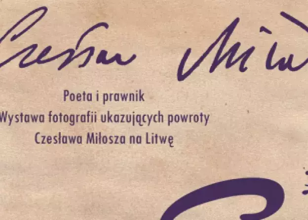 „Czesław Miłosz. Poeta i prawnik” - wystawa w Bibliotece Prawnej
