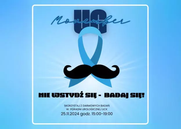 Zapisz się na darmowe badania w ramach akcji Movember