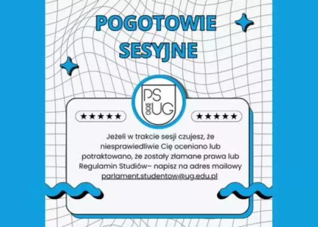 Pogotowie Sesyjne Parlamentu Studentów! Dyżury 7 dni w tygodniu!