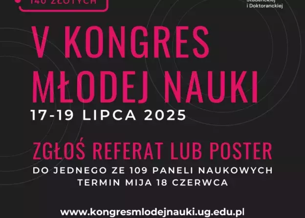 V Kongres Młodej Nauki - zgłoszenia do 18 czerwca