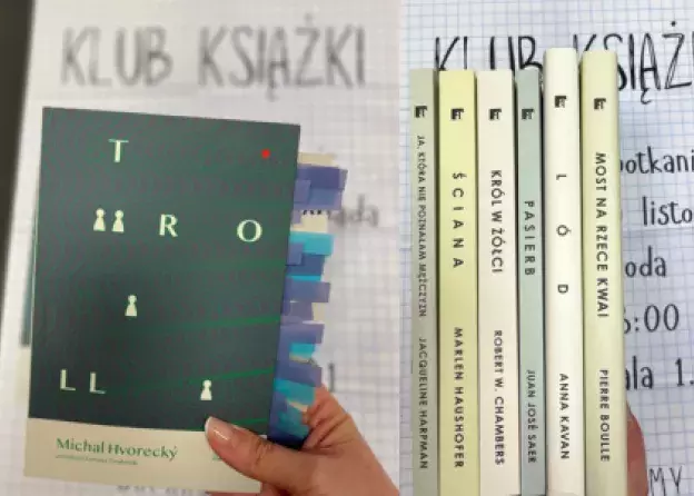 Relacja ze spotkania Klubu Książki – 19 listopada