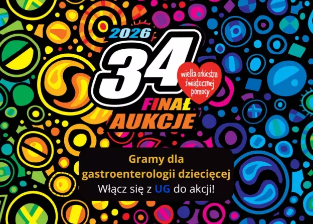 Gramy! Aukcje UG w 34. Finale WOŚP