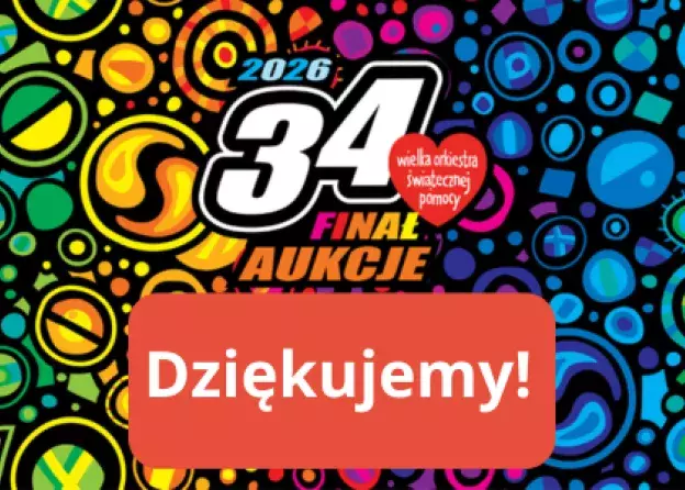Dziękujemy za udział w 34. Finale WOŚP!