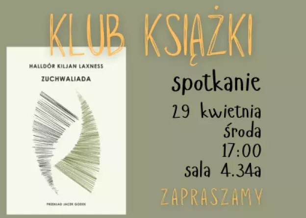 Kwietniowe spotkanie Klubu Książki w Bibliotece UG