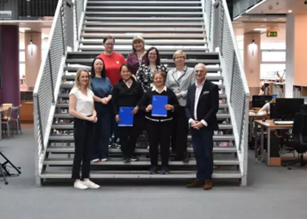Goście z Biblioteki Uniwersyteckiej z Malty w…