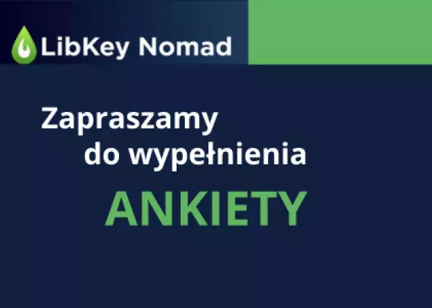 Narzędzie LibKey - prośba o wypełnienie ankiety