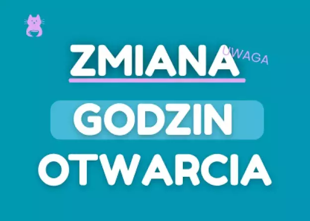 Zmiana godzin otwarcia w dniach 4-6 czerwca/…