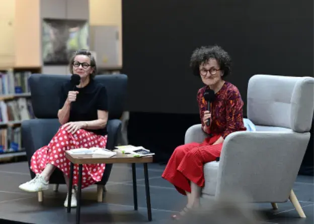 Marie-Hélène Lafon z wizytą w Bibliotece Uniwersytetu Gdańskiego