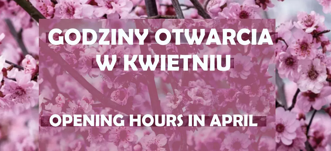 Godziny otwarcia BUG w kwietniu 