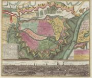 Plan Gdańska z 1740 r.
