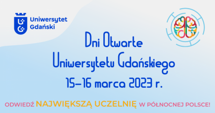 Plakat reklamujący Dni Otwarte w Bibliotece UG 