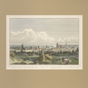 Panorama Gdańska z 1841 r.