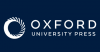 Logo Oxford University Press na granatowym tle